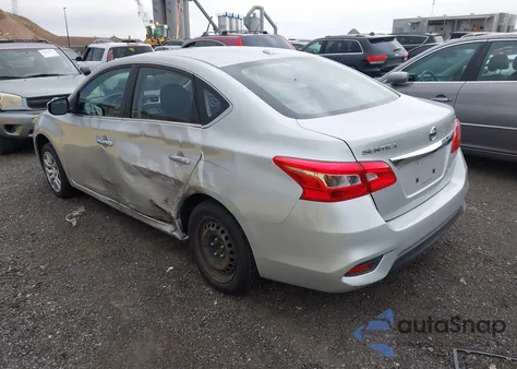 2017 Nissan Sentra Sv из США, поврежденный, VIN 3N1AB7AP4HY263289